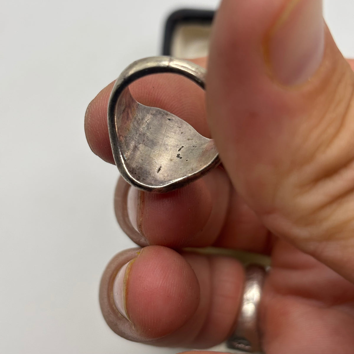 Silver Vintage Hebridean Lion Rampant Ring (L)