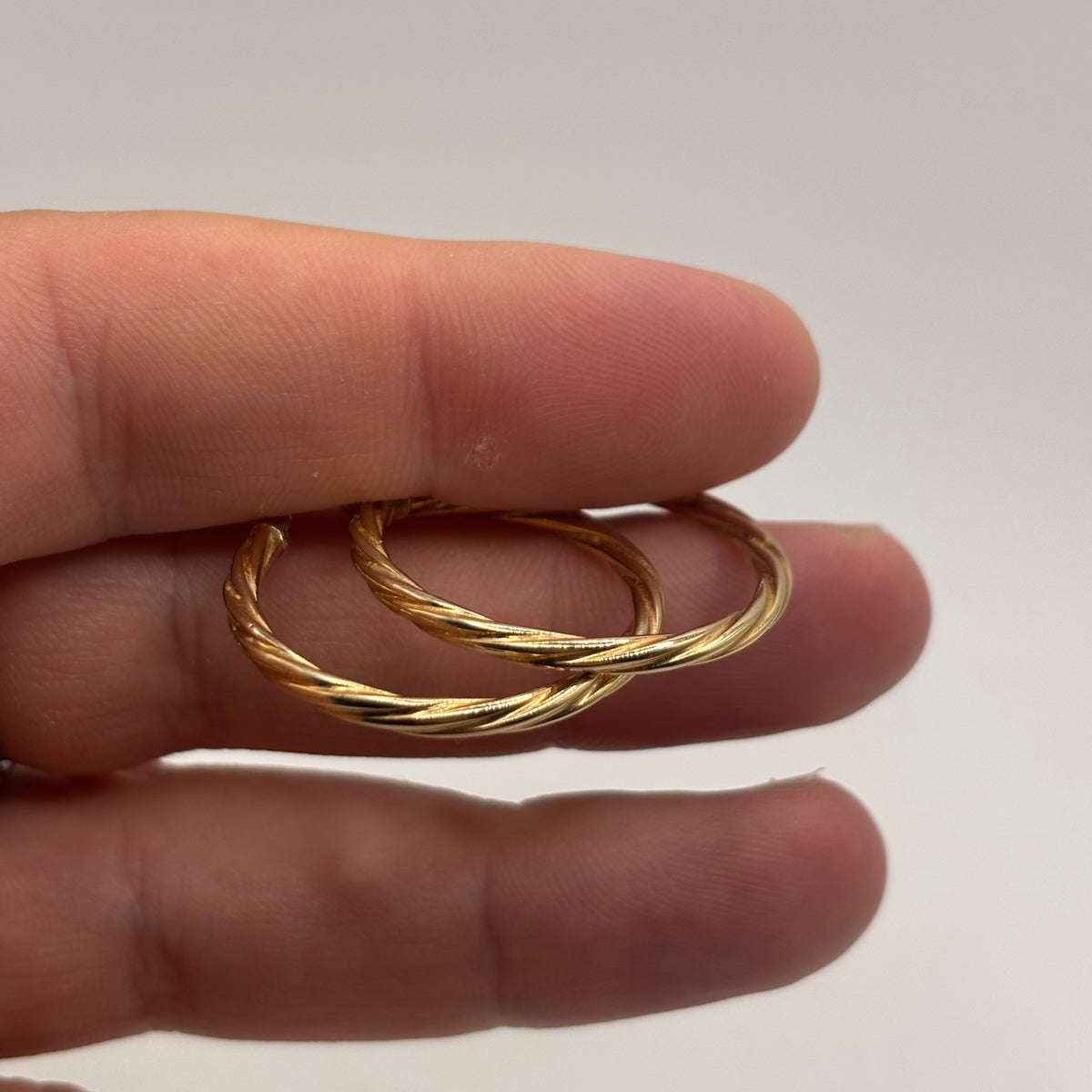 9ct Gold Hoops