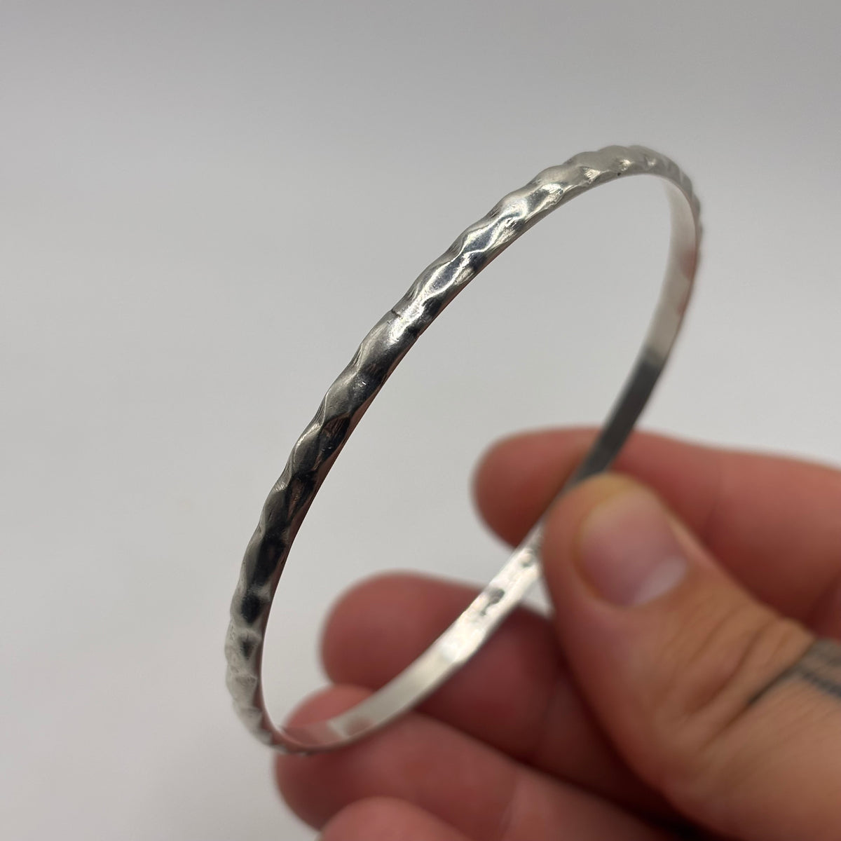 Silver Bangle (65mm)