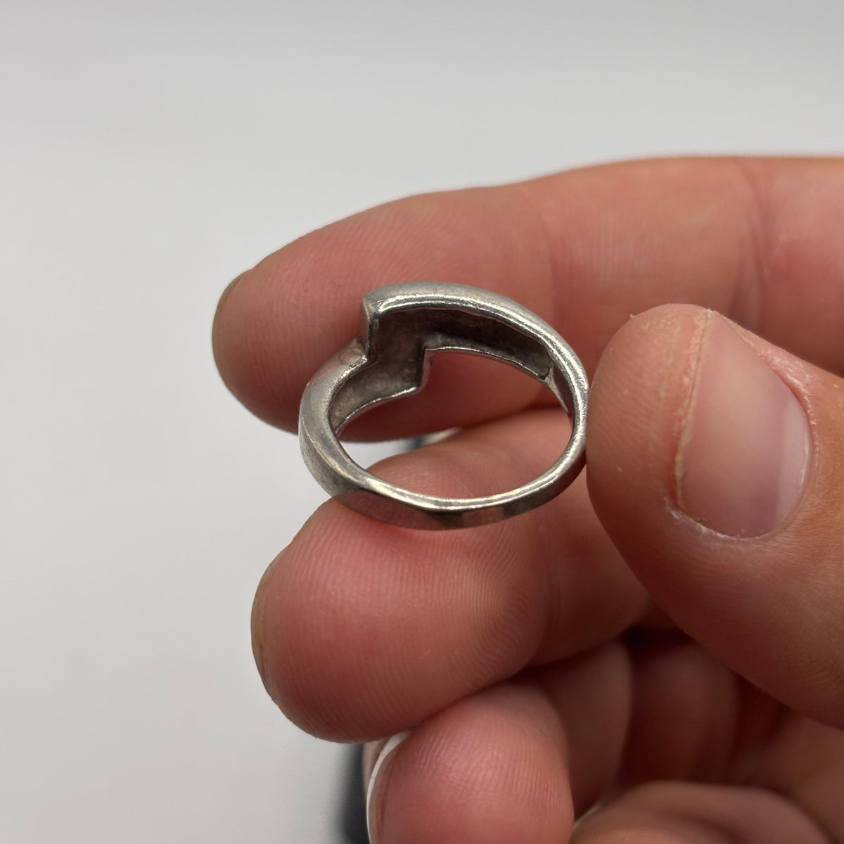 Silver Opal Ring (L)