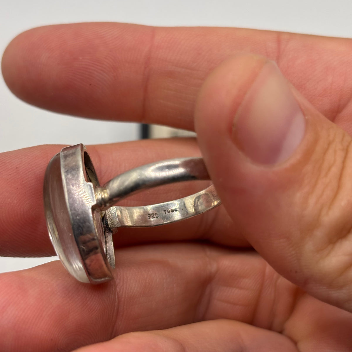 Silver Aquarius Intaglio Ring (U)
