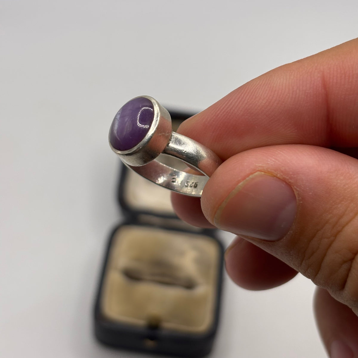 Silver Star Sapphire Ring (O)