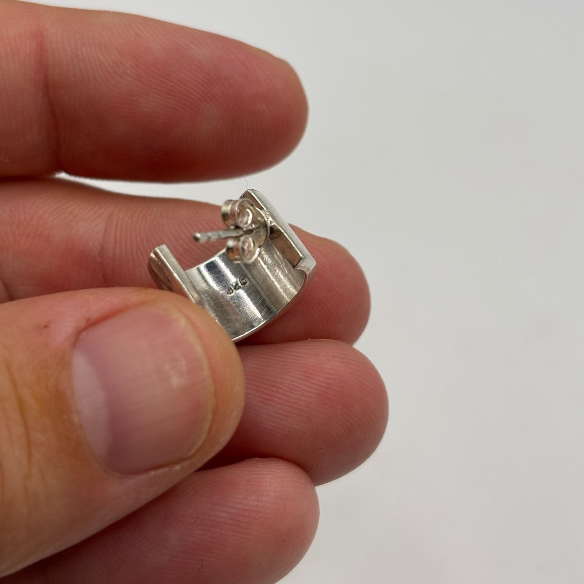 Silver Hoops (14mm)