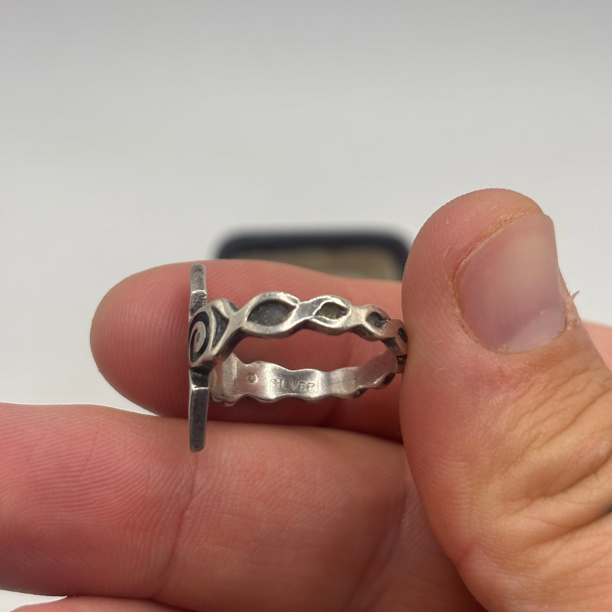 Silver Scottish Celtic Ring (P)