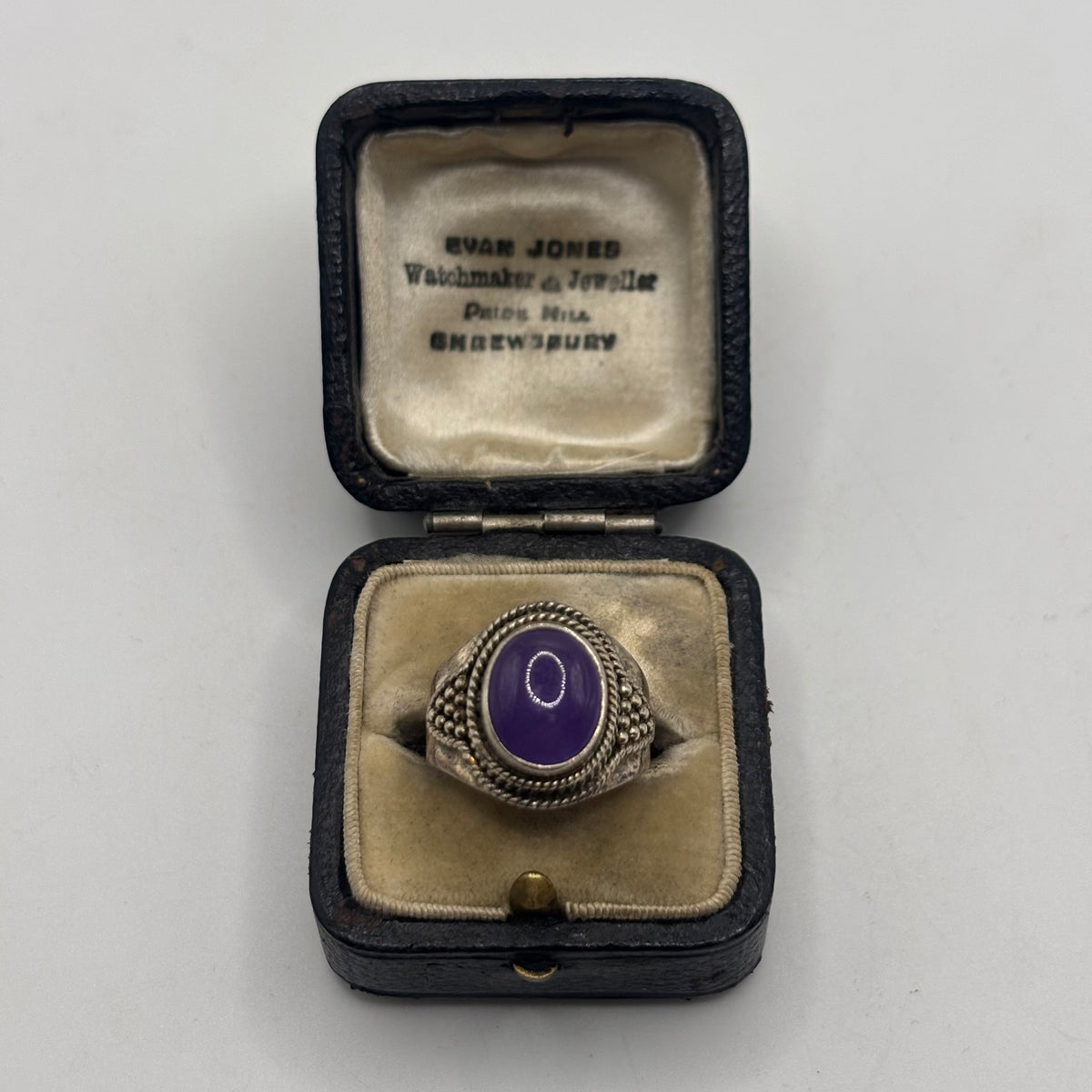 Silver Amethyst Ring (O)