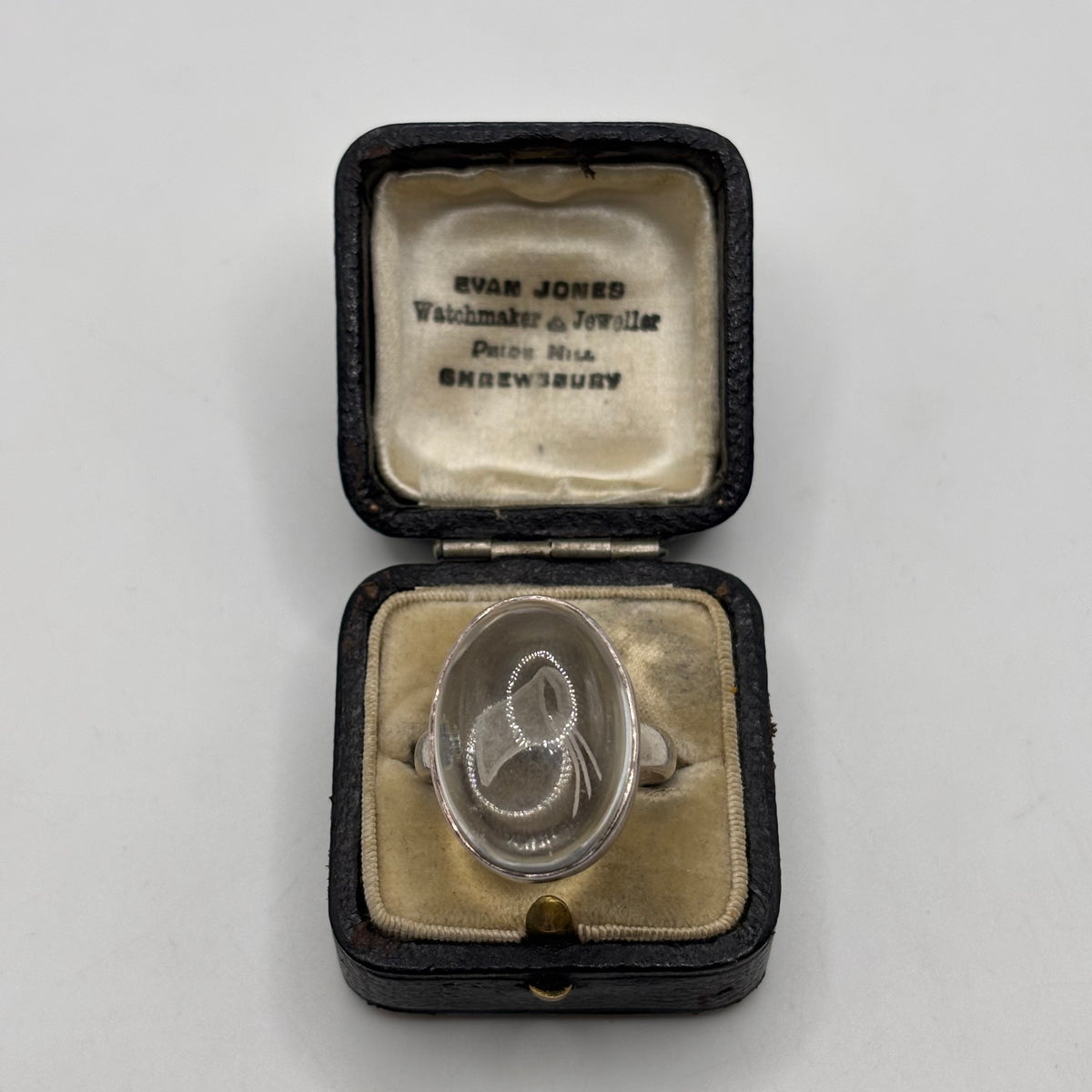 Silver Aquarius Intaglio Ring (U)