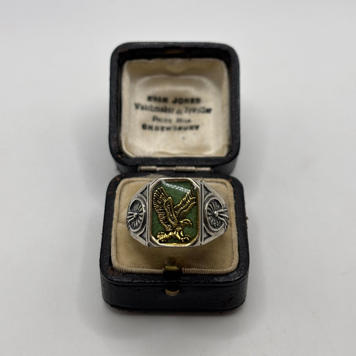 Silver Golden Eagle Carolyn Pollack Ring (Z)