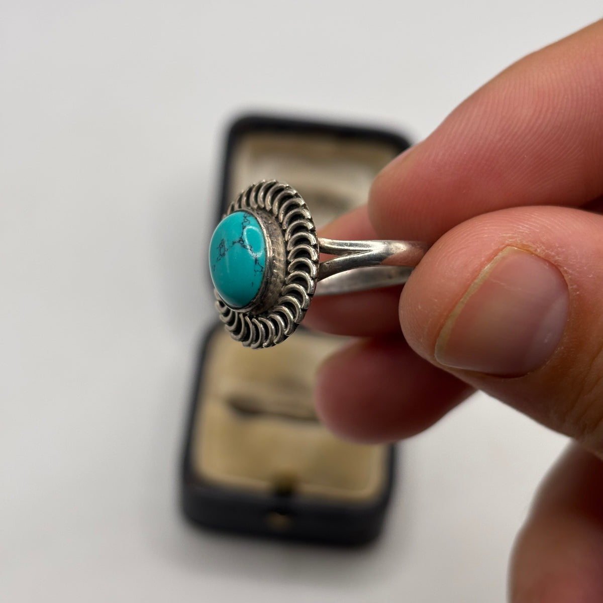 Silver Turquoise Ring (R)