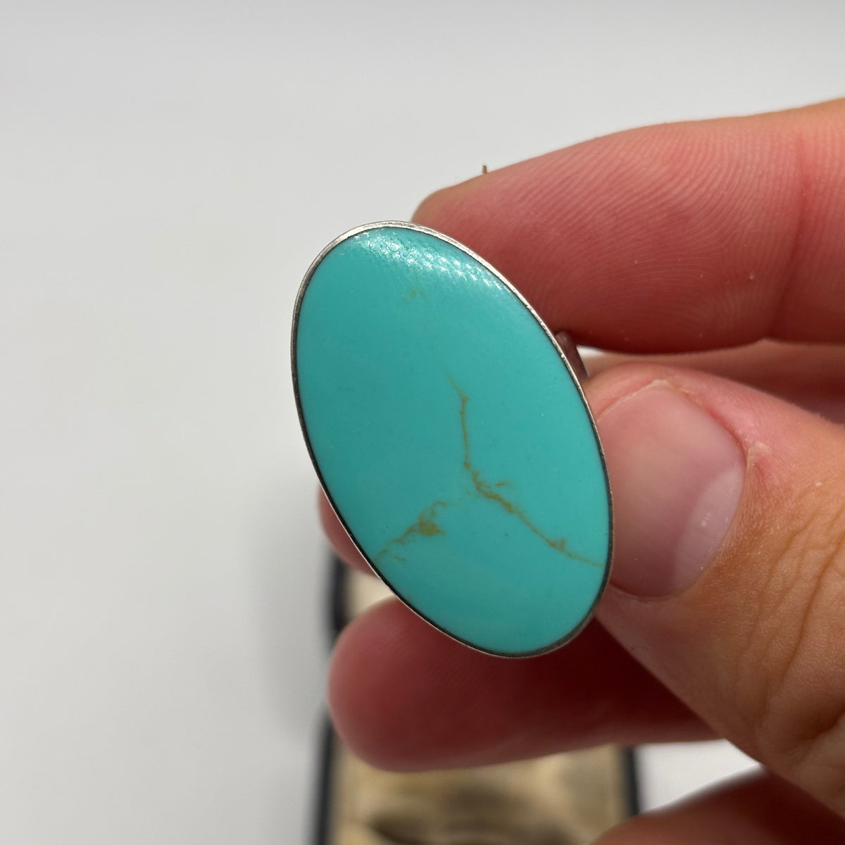 Silver Turquoise Ring (P)