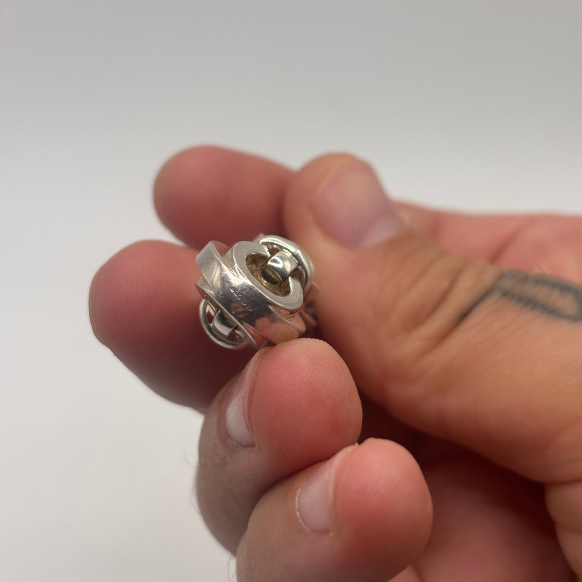 Silver Heavy Links Of London Pendant