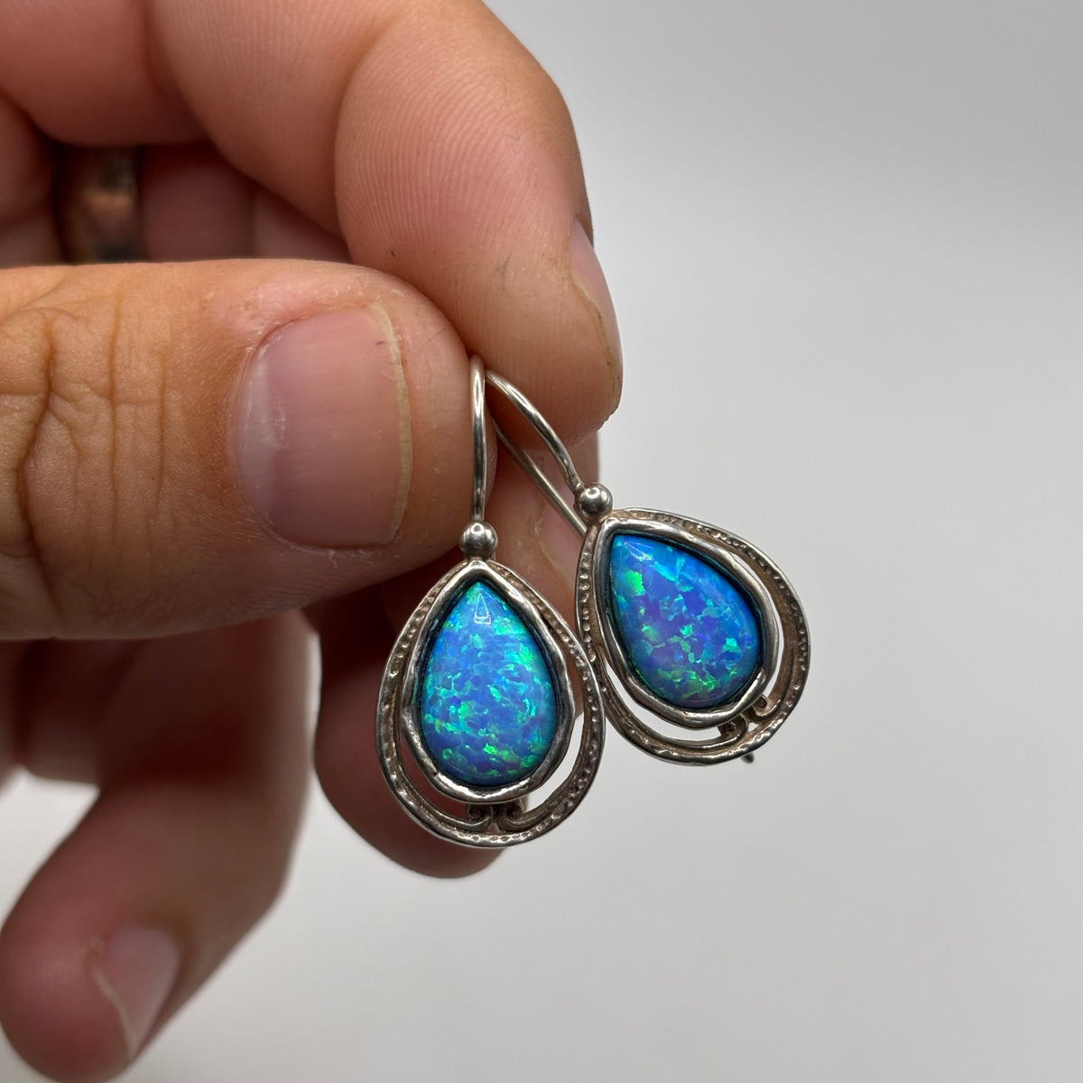 Silver Opal Pia Jewellery Set