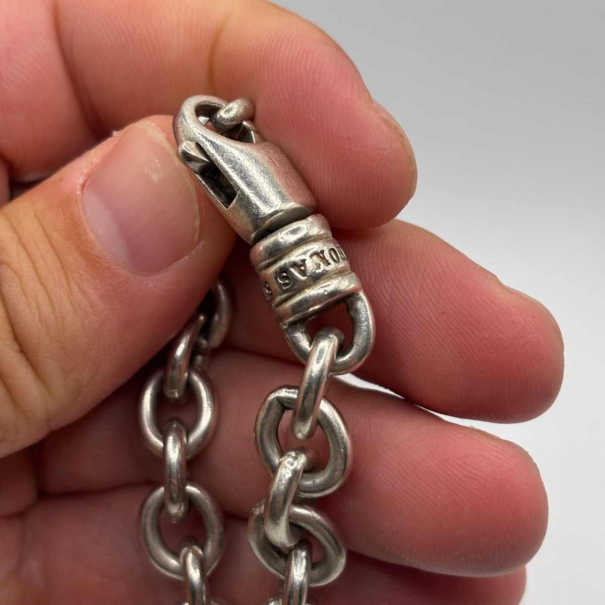 Silver 7” Thomas Sabo Belcher Bracelet