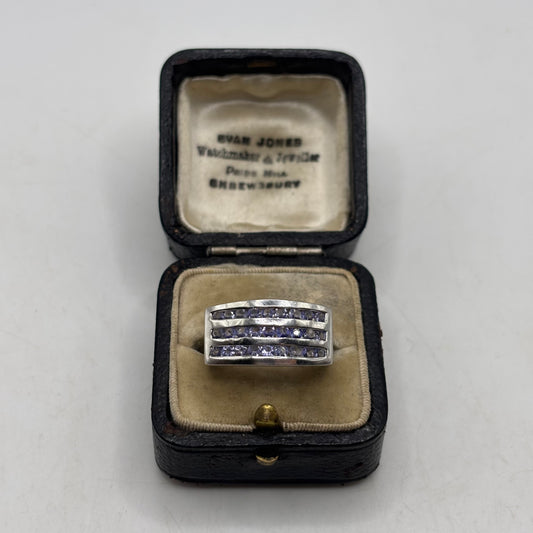 Silver Iolite Ring (L 1/2)