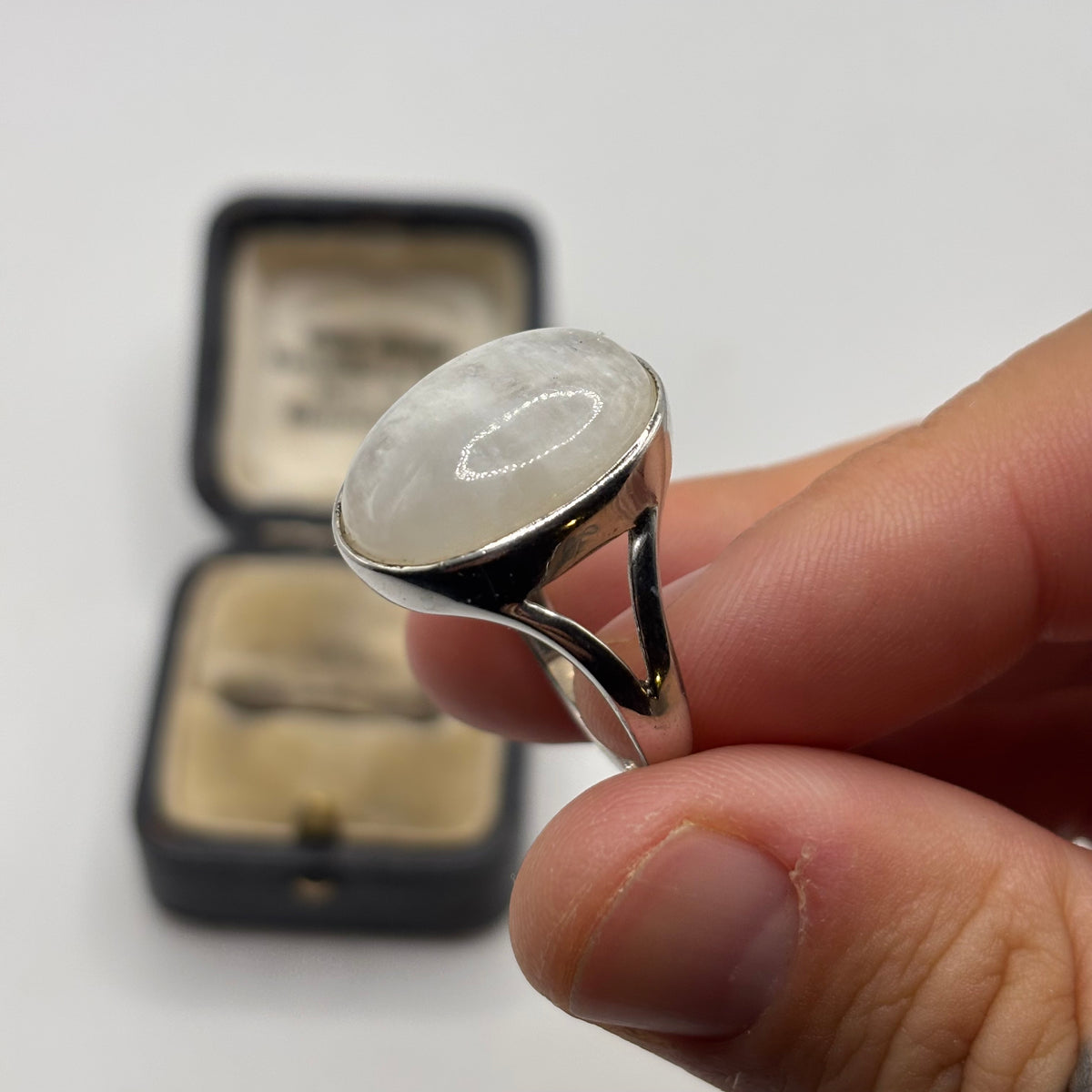 Silver Moonstone Ring (W)