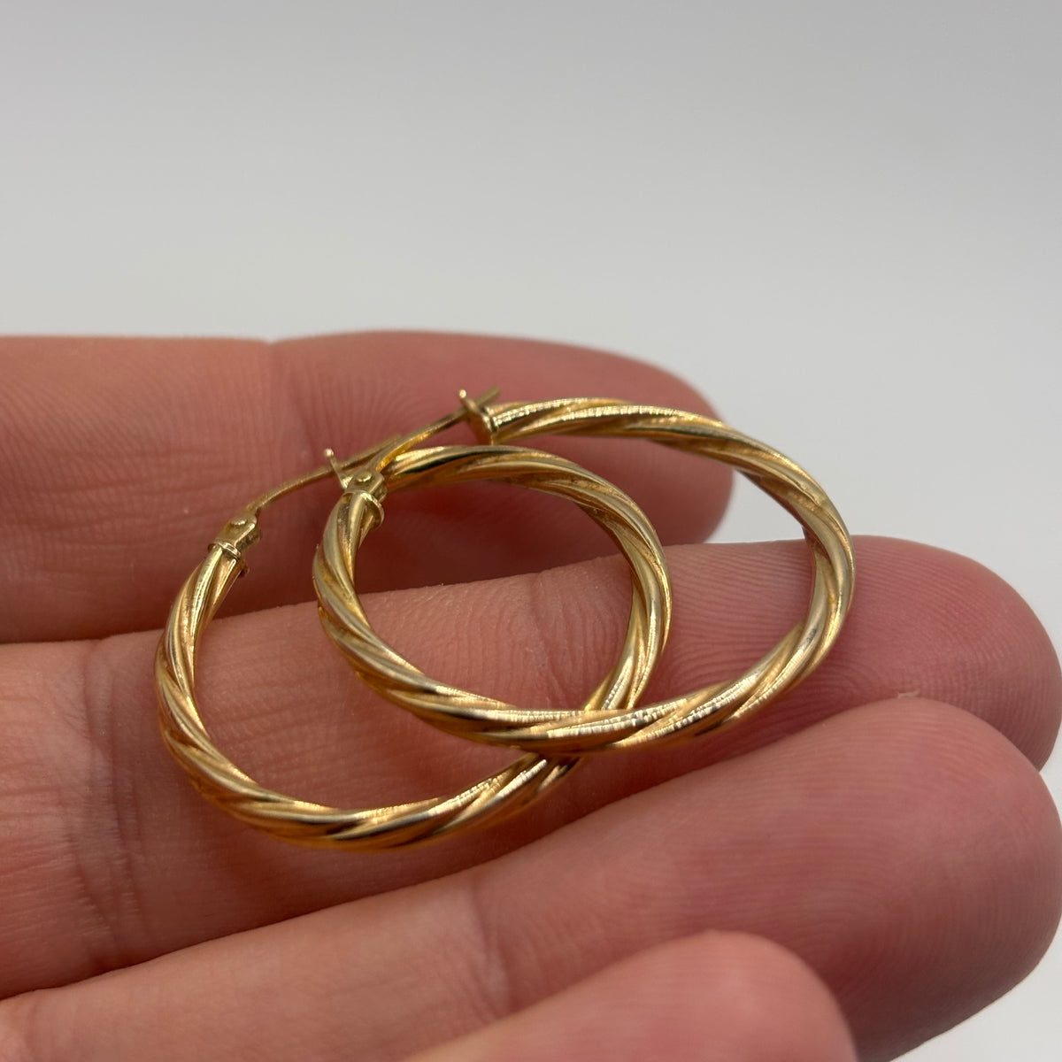 9ct Gold Hoops