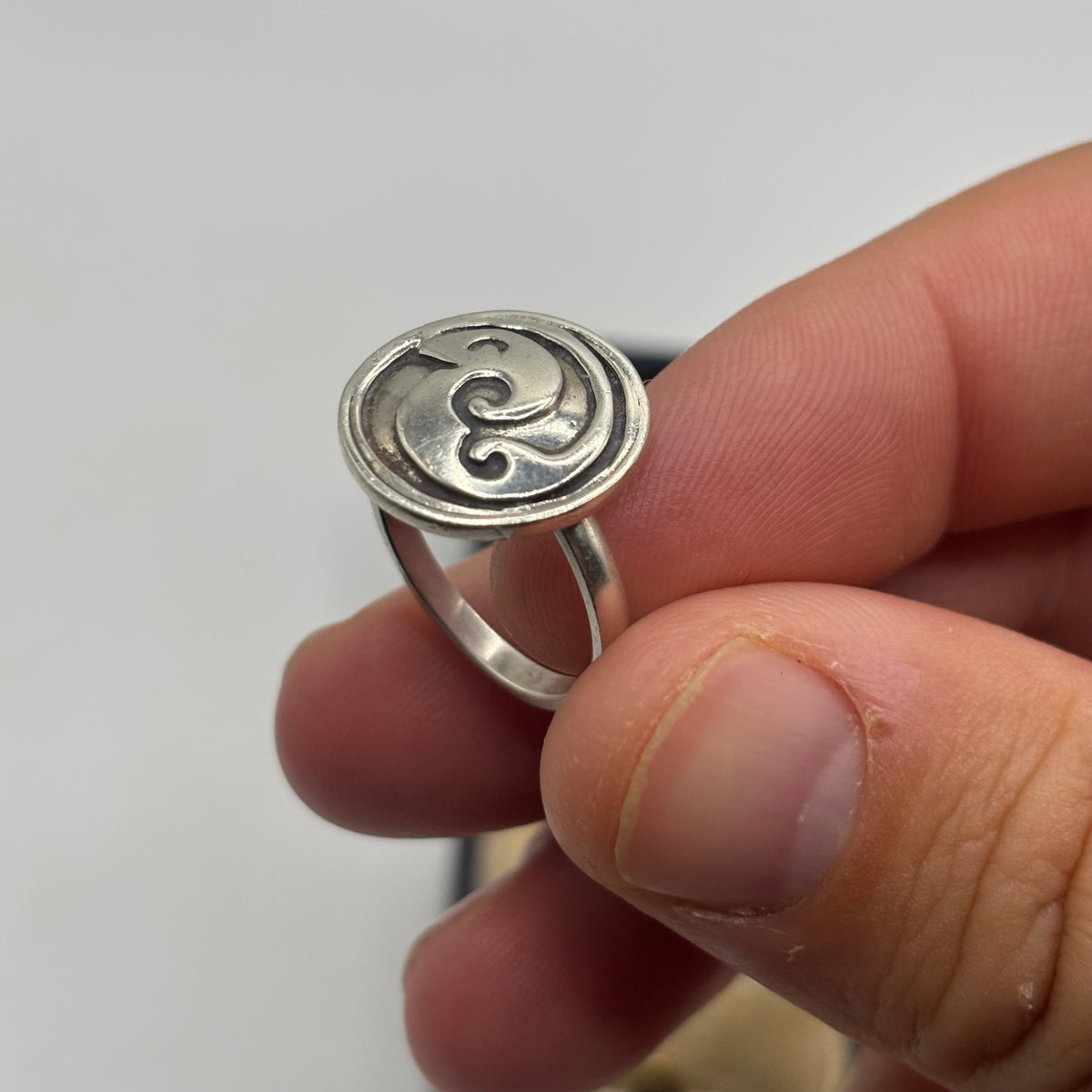 Silver Clare Hawley Scottish Ring (N)