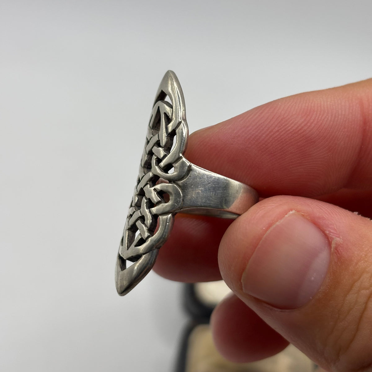 Silver Celtic Ring (N)