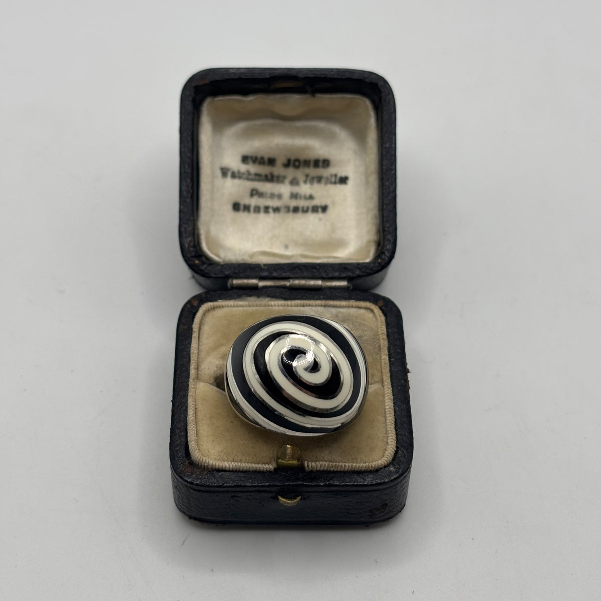 Silver Swirl Dome Ring (P)