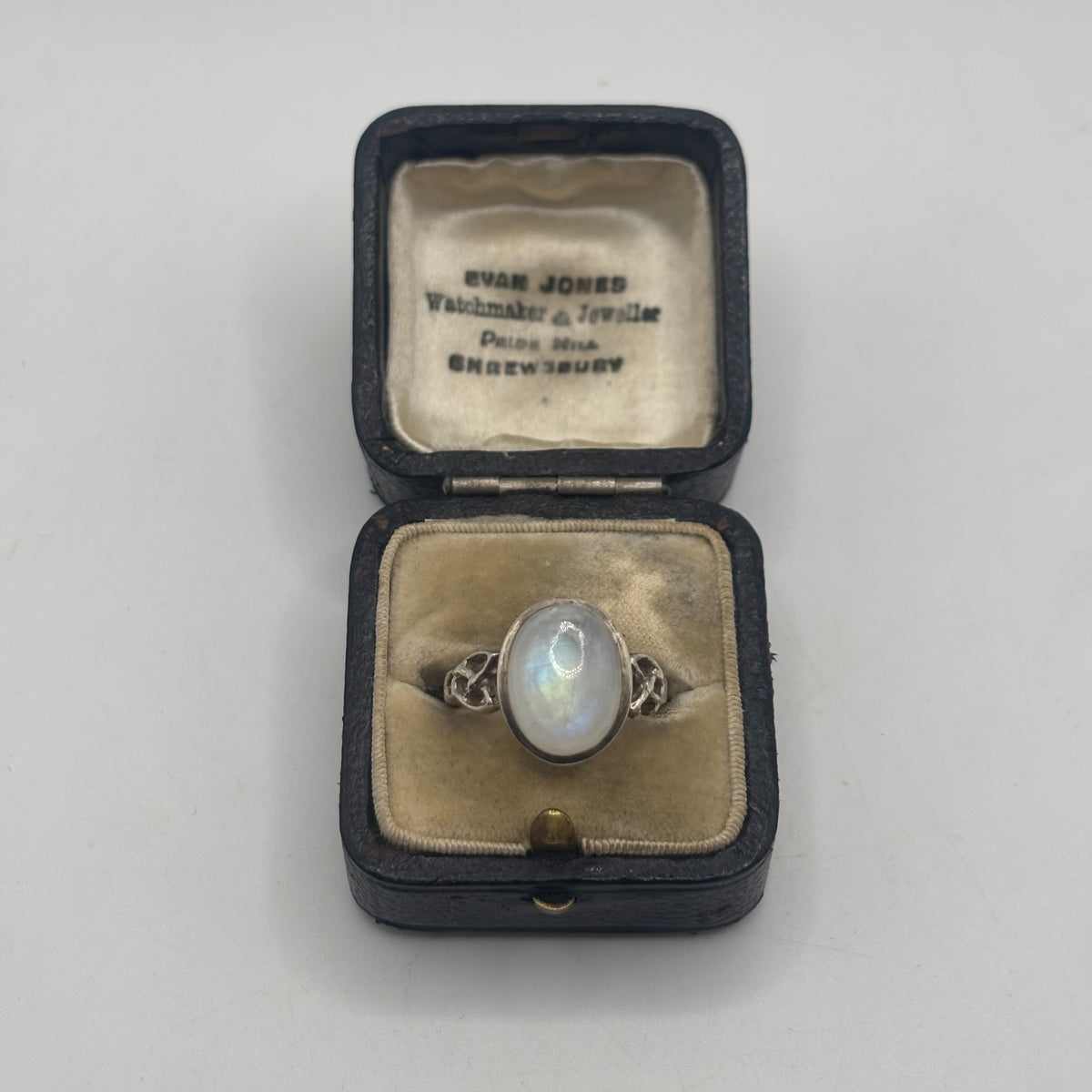 Silver Mooonstone Ring (L 1/2)