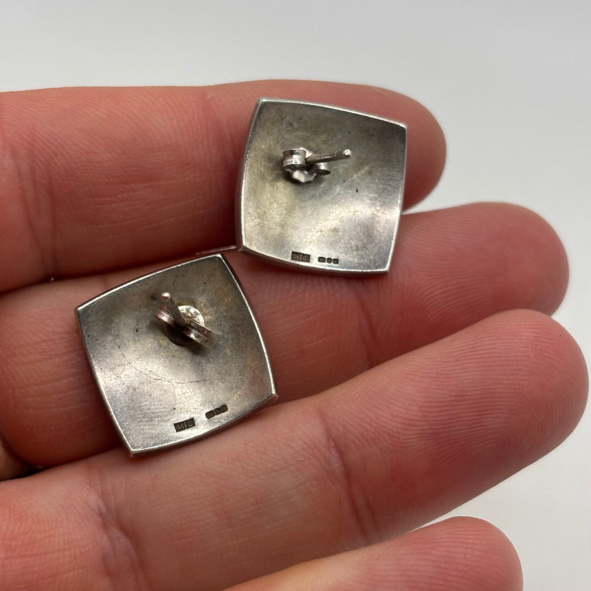 Silver Heart Earrings