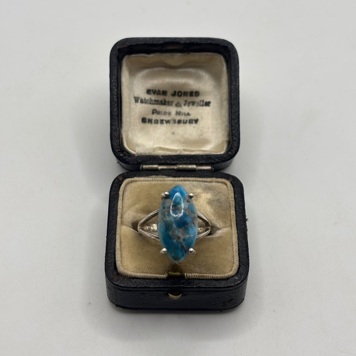 Silver Turquoise Ring (M)