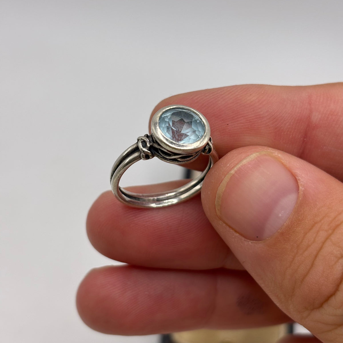 Silver Topaz Ring (N)