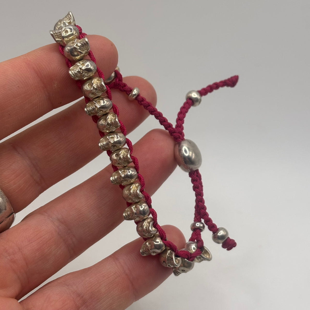 Silver Links Of London Skull Bracelet