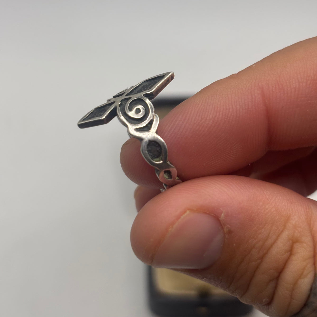 Silver Scottish Celtic Ring (P)