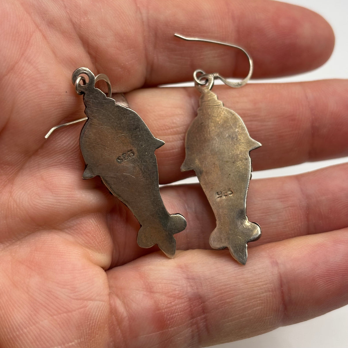 Silver Carnelian Earrings