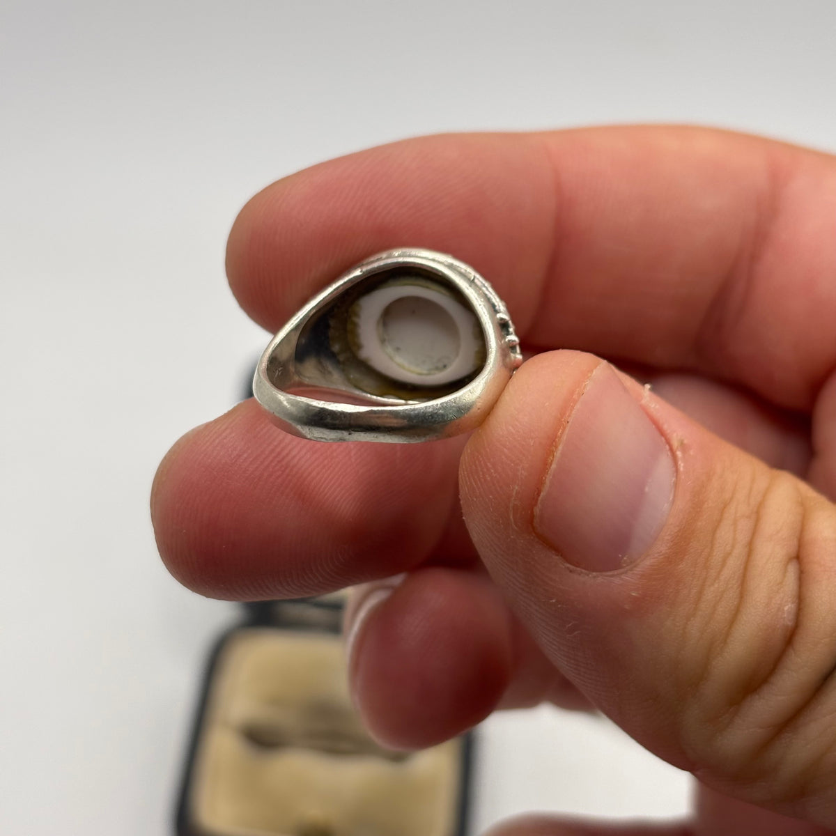 Silver Eye Ring (K 1/2)