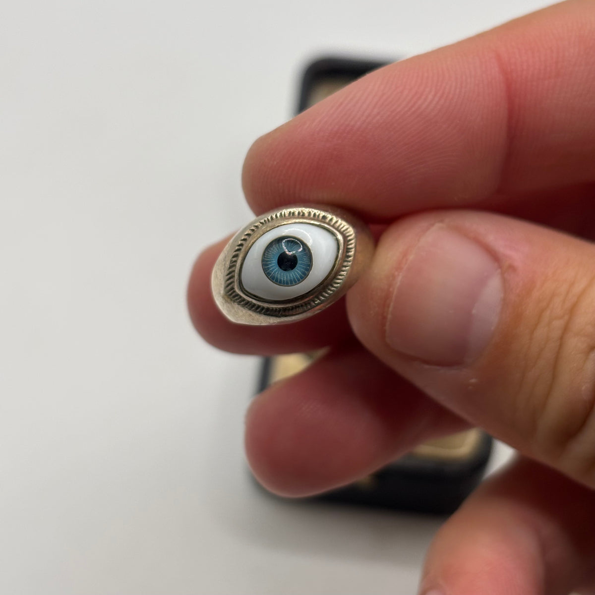 Silver Eye Ring (L)