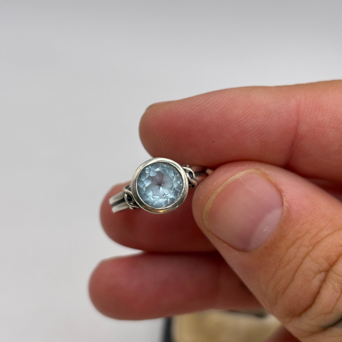 Silver Topaz Ring (N)