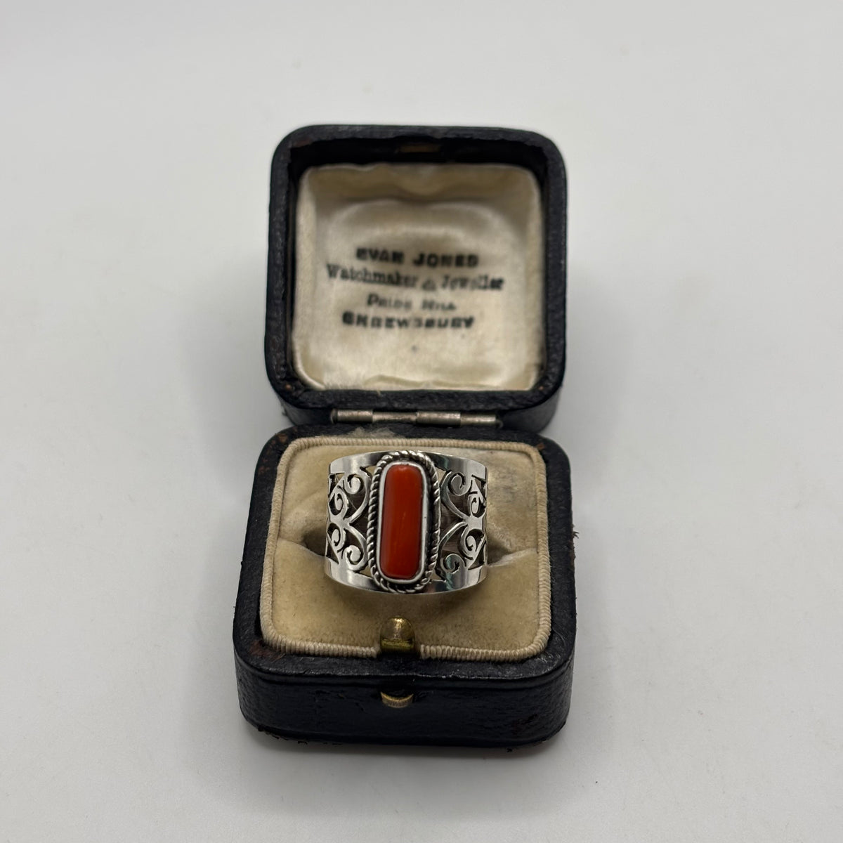 Silver Coral Ring (N)