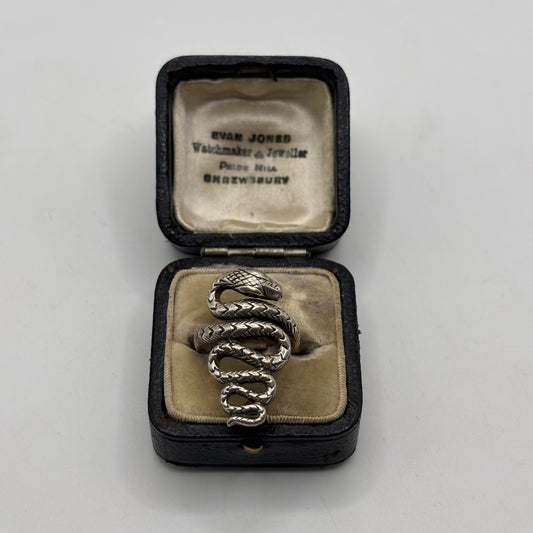 Silver Snake Ring (N)