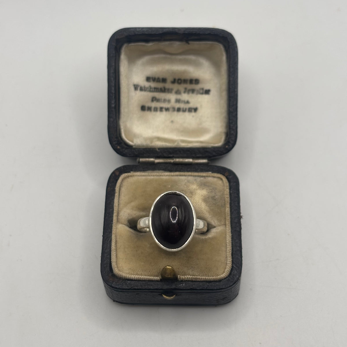 Silver Star Sapphire Ring (L 1/2)