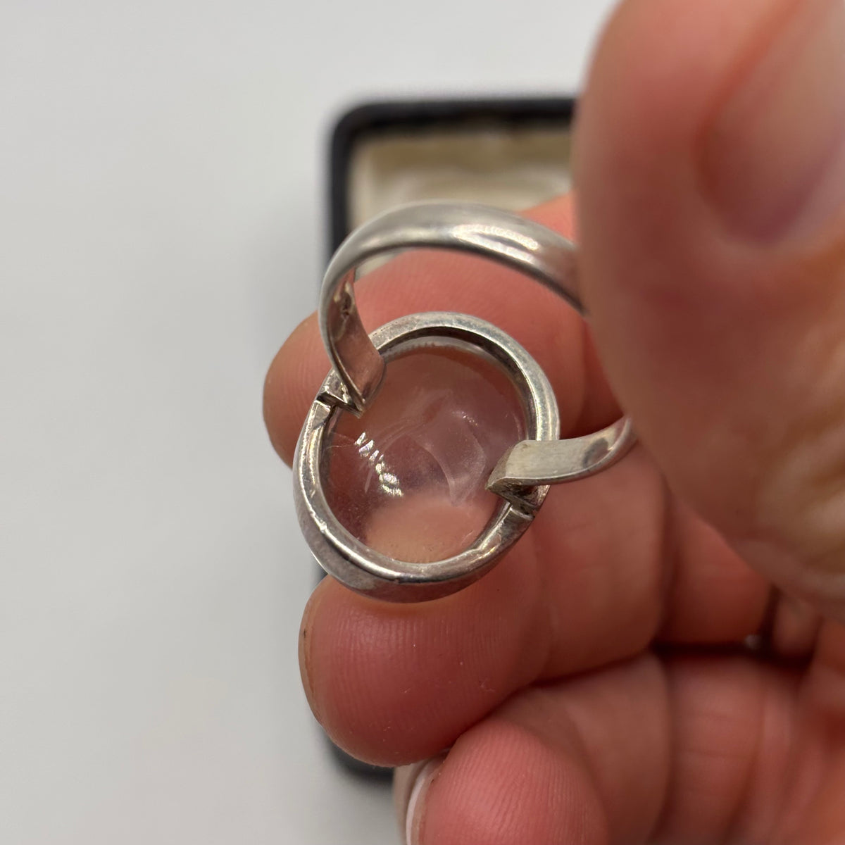 Silver Aquarius Intaglio Ring (U)