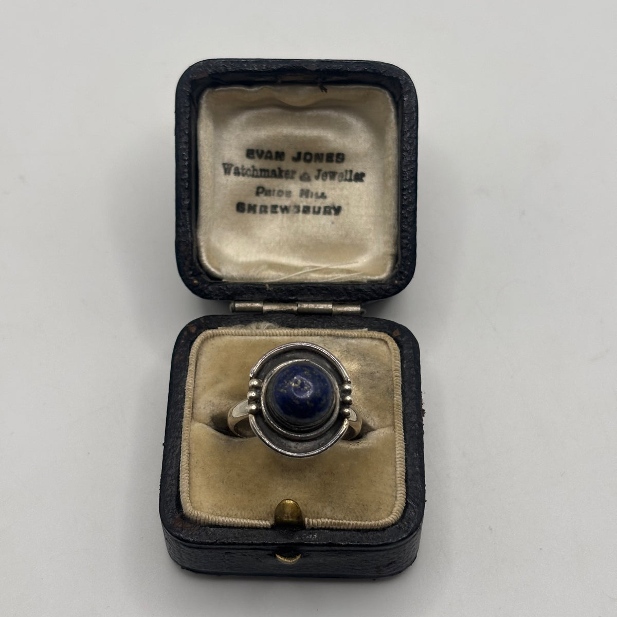 Silver Lapis Ring (P)