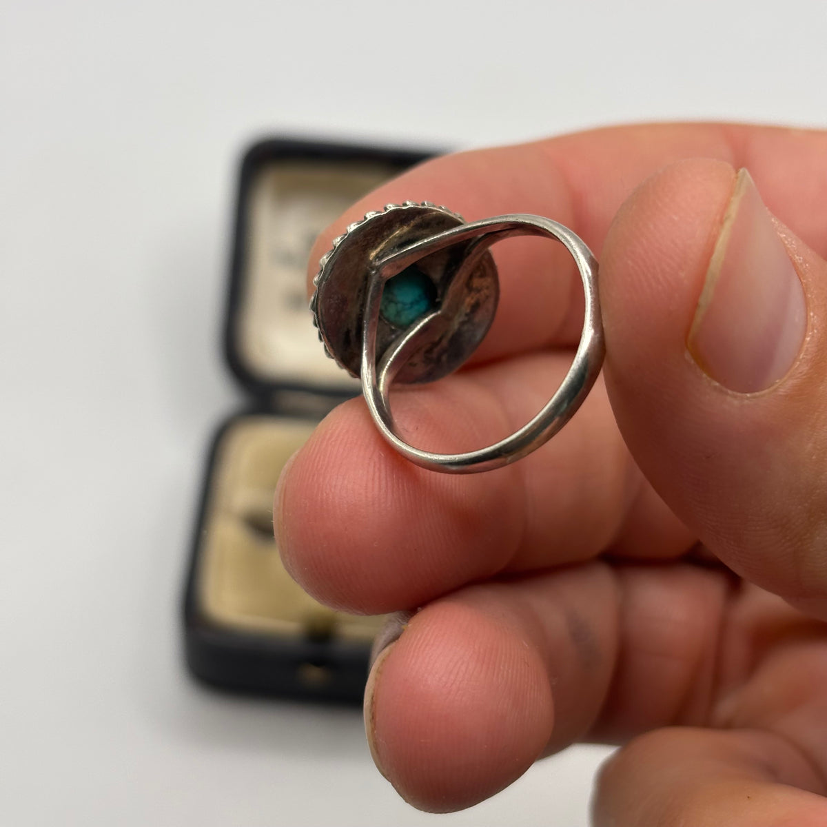 Silver Turquoise Ring (R)