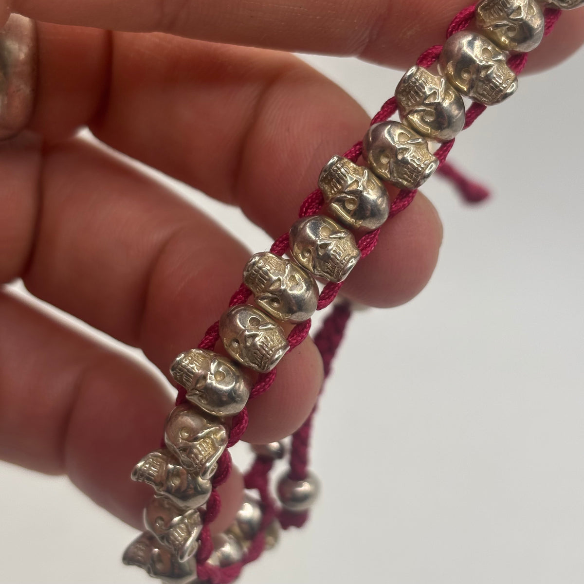Silver Links Of London Skull Bracelet