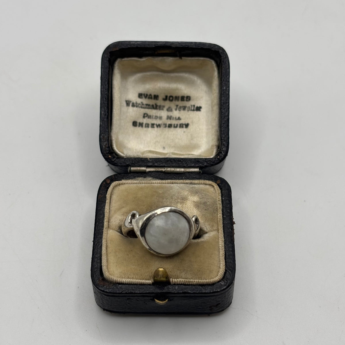 Silver Moonstone Ring (O)