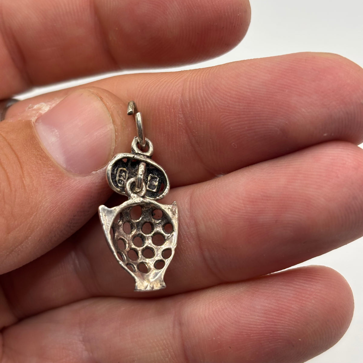 Silver Owl Pendant