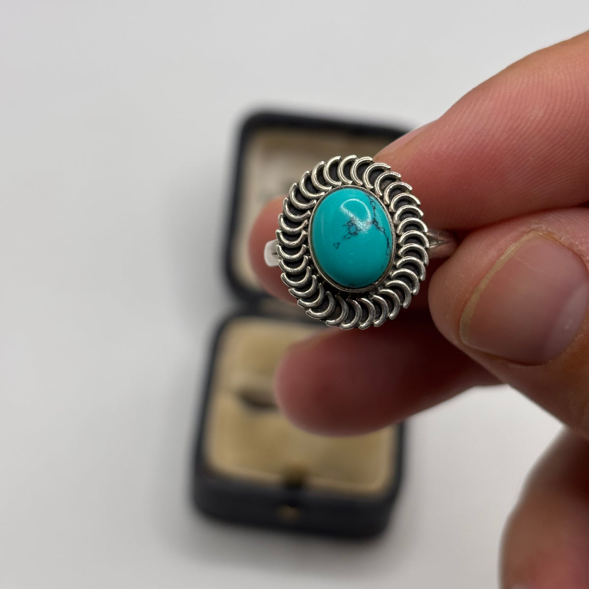 Silver Turquoise Ring (R)