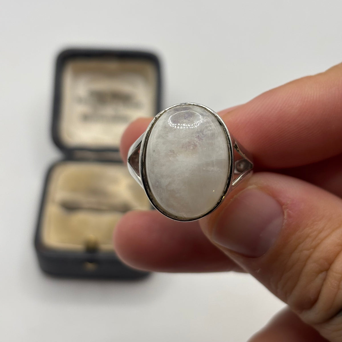 Silver Moonstone Ring (W)