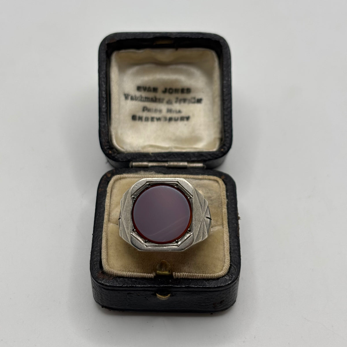 Silver Vintage Signet Ring (X)