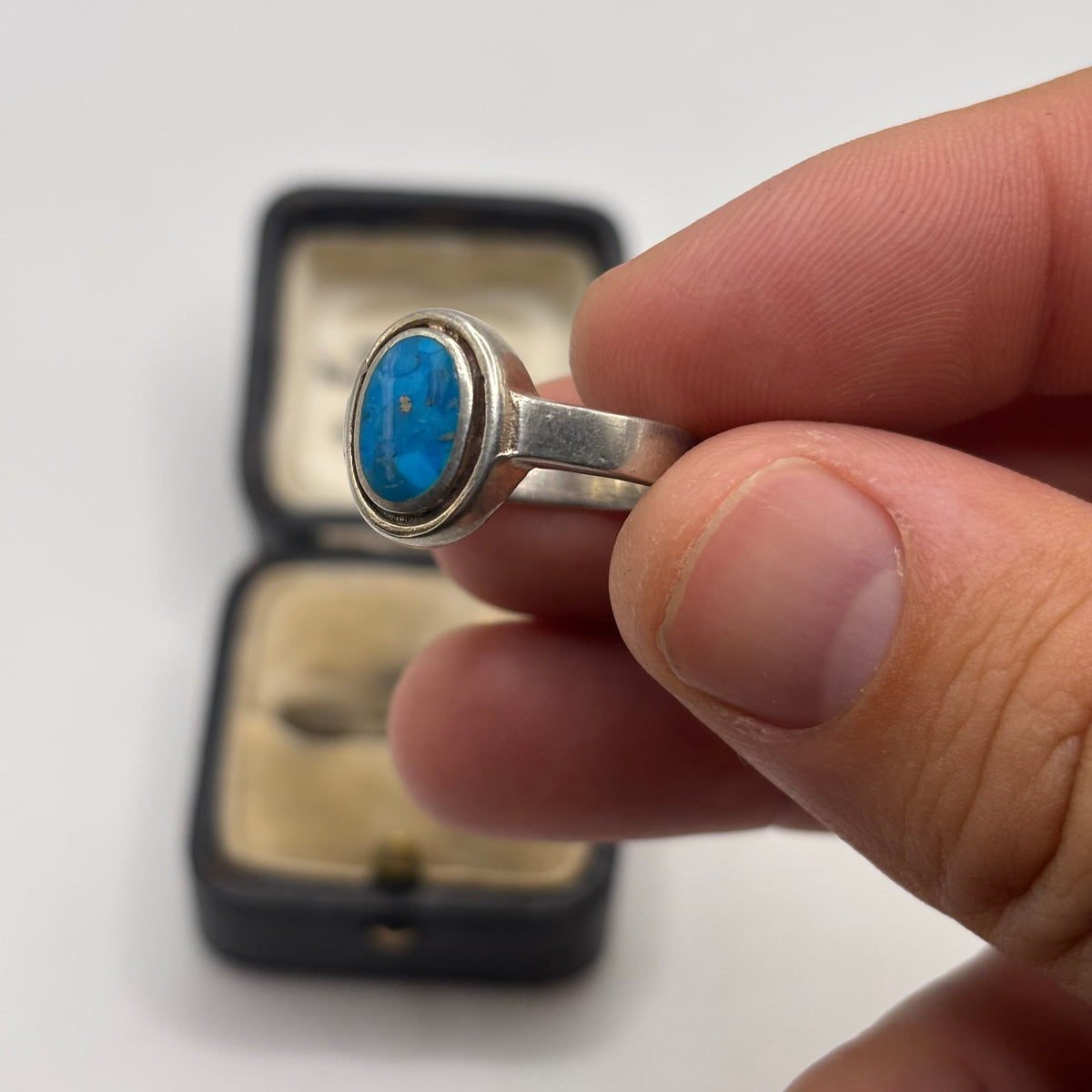 Silver Turquoise Ring (P)