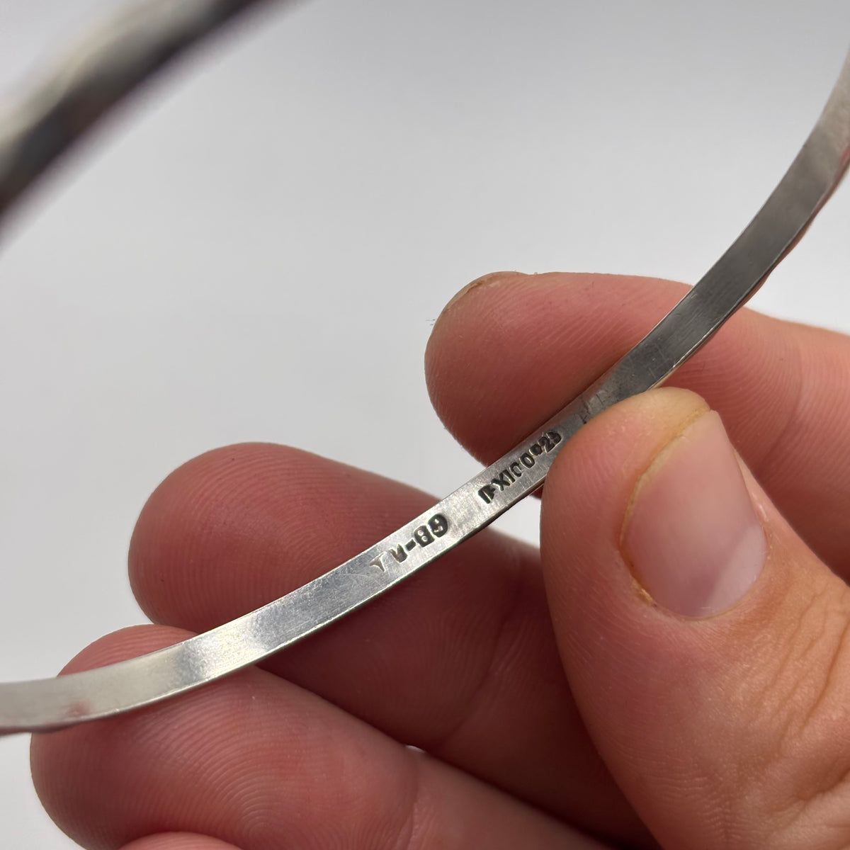 Silver Bangle (65mm)