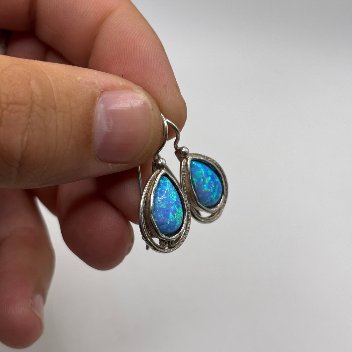 Silver Opal Pia Jewellery Set