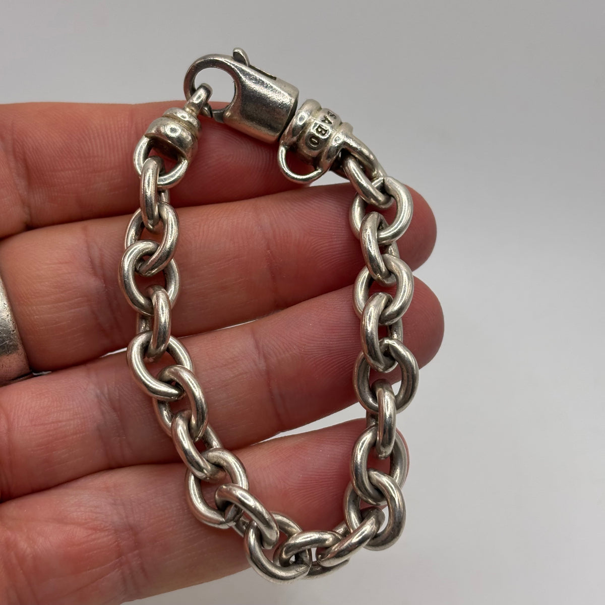 Silver 7” Thomas Sabo Belcher Bracelet