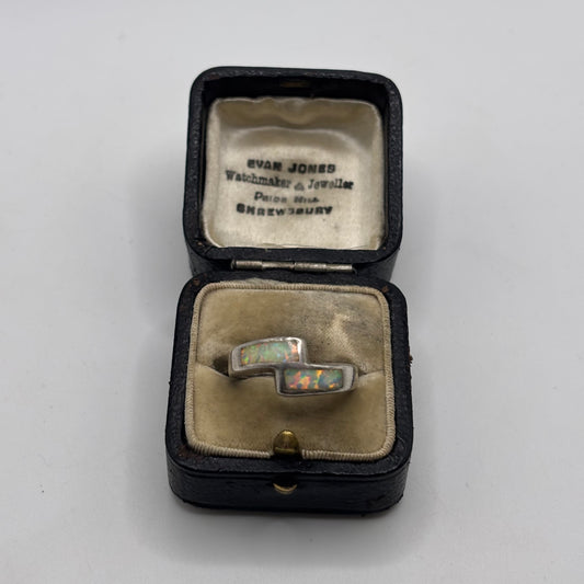 Silver Opal Ring (L)