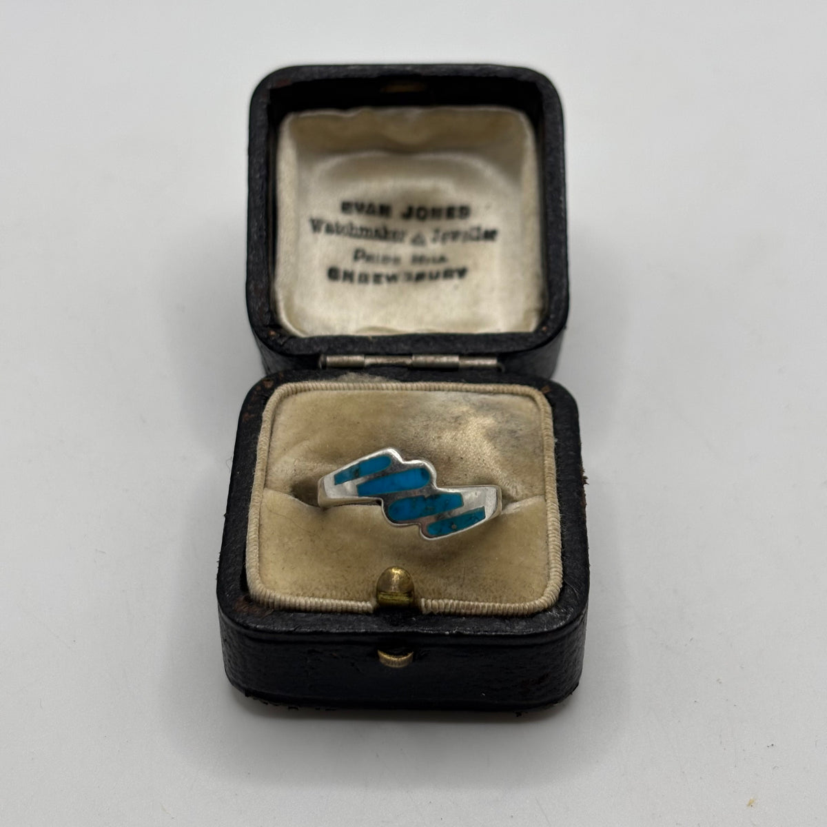 Silver Turquoise Ring (M)